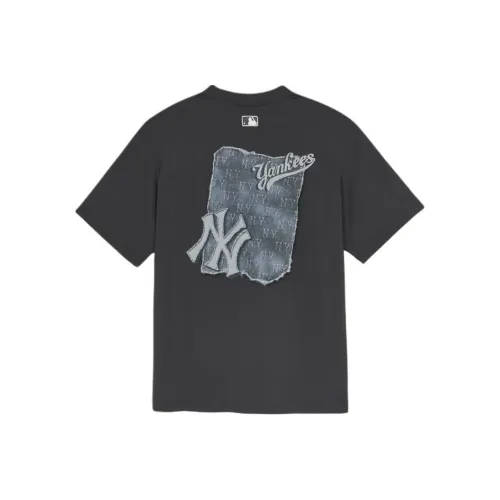 MLB New York Yankees Monotive T-Shirt Unisex Charcoal Gray