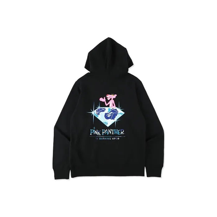 Bape X Pink Panther Pullover Hoodie-2