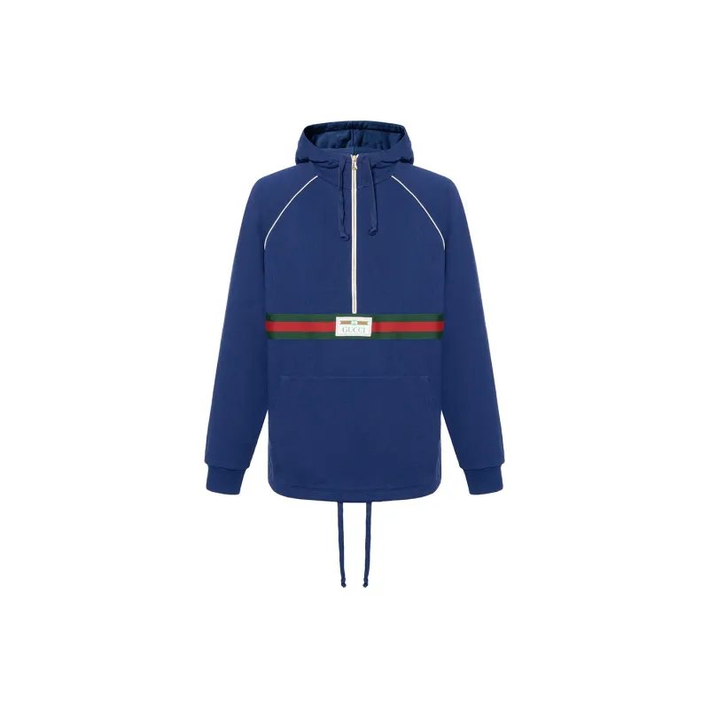 GUCCI Sweatshirt Men's Dark Sky Blue-0