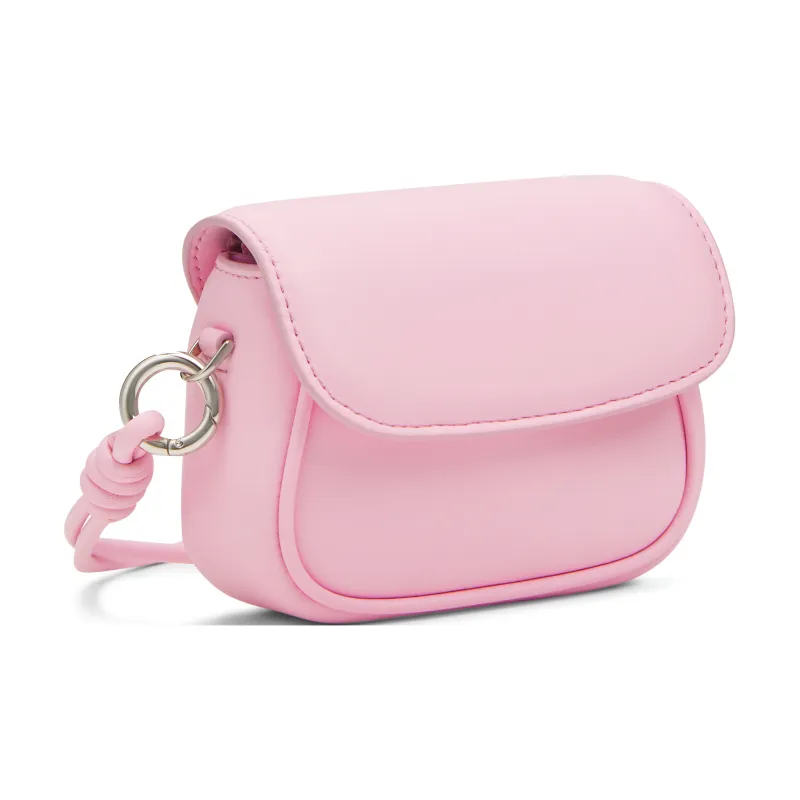 CHARLES&KEITH PU Fudge Packets Crossbody Bags Mini Women's Butter Yellow Cream Yellow/Bubble Gum Pink Bubble Gum Pink-5
