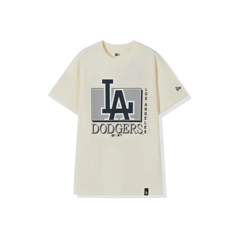 New Era x MLB T-Shirt Unisex Beige-0