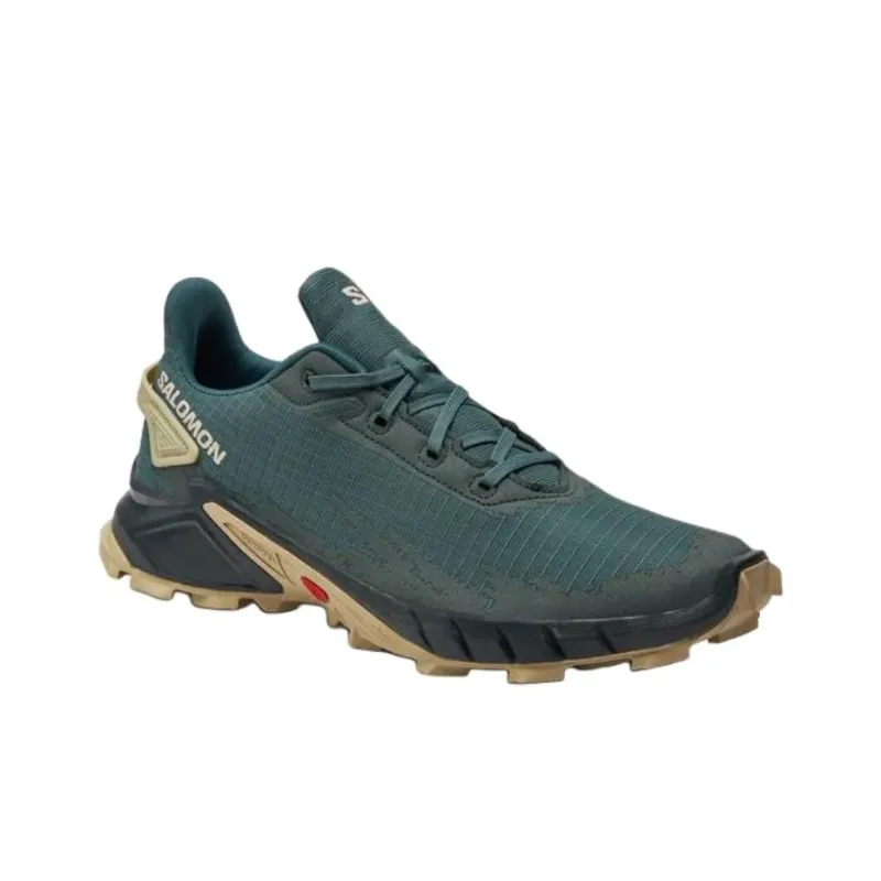 SALOMON Alphacross 4 Anti Slip Wear Resistant Low Top Casual Running Shoes Men's Blue-2