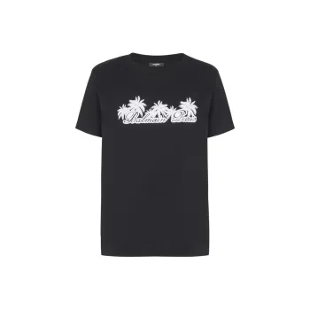 BALMAIN Signature Printed T Shirt