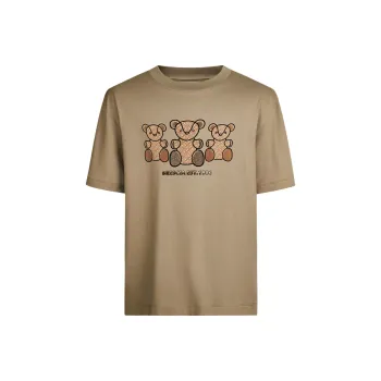 MANGANO Bear Series T Shirt Men's Gray Green