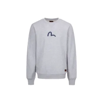 EVISU Seagull print Crew neck Sweatshirt