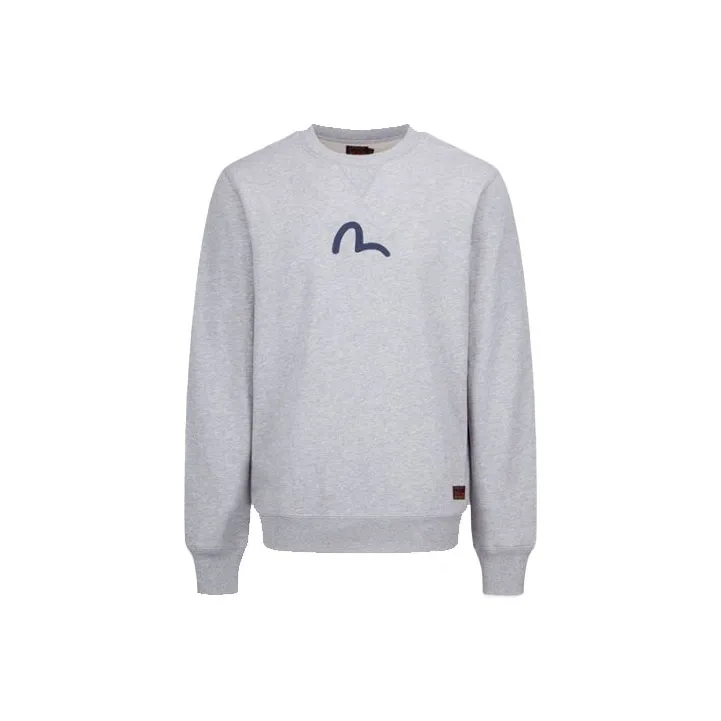 EVISU Seagull-print Crew-neck Sweatshirt-0