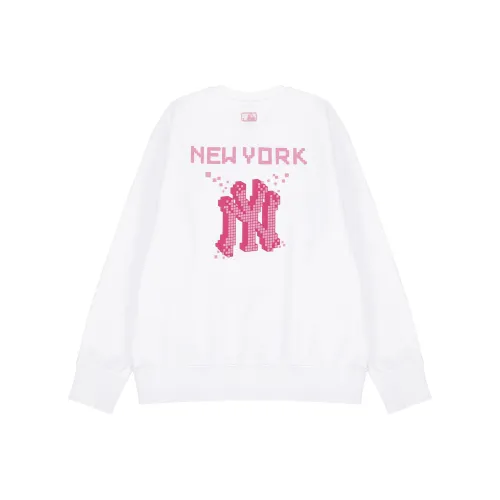MLB New York Yankees Sweatshirts Unisex Ecru