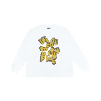 STAY UP LATE T Shirt Unisex White