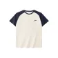 Beige Apricot-Navy Blue