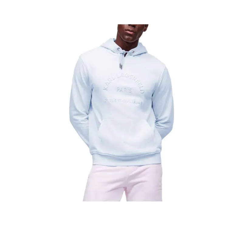 KARL LAGERFELD / Karl Lagerfeld Jeans Logo embroidered Long sleeve Hoodie-0