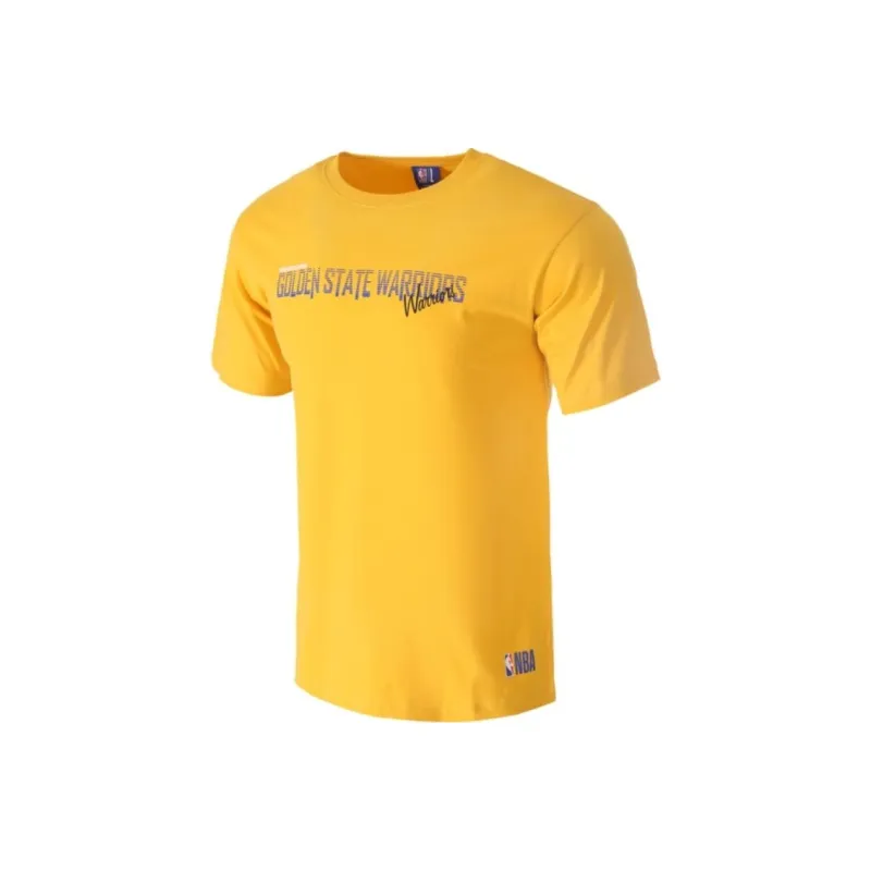 NBA Golden State Warriors T Shirt Unisex Yellow-0