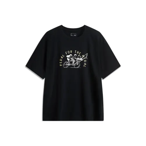 LiNing Sports Life Collection T Shirt Men's Black