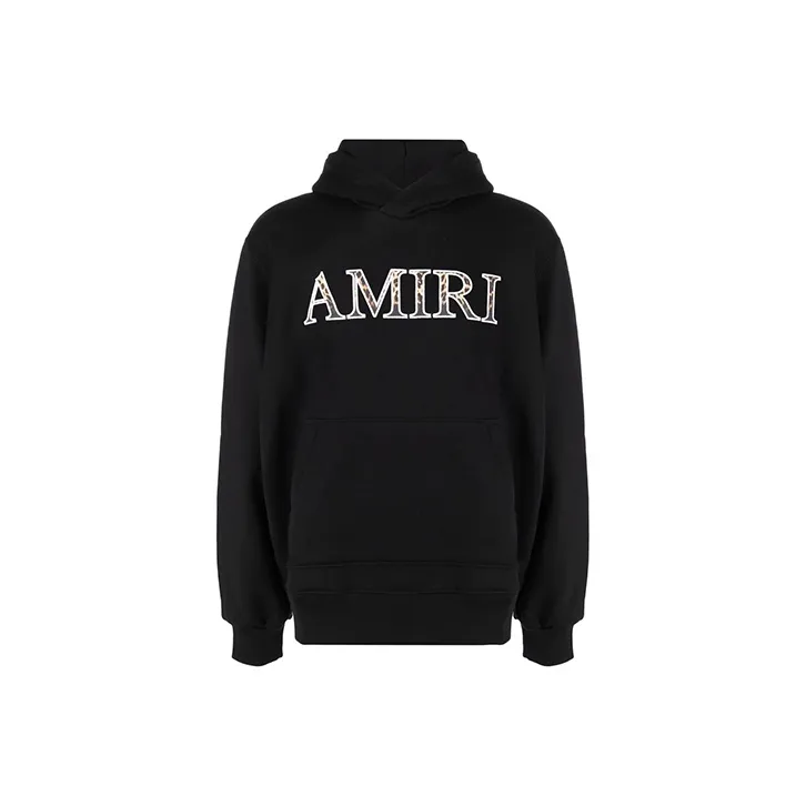 AMIRI Leopard Applique Hoodie-0