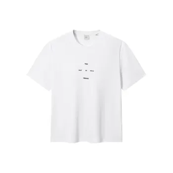 GXG T Shirts Men Bleached White