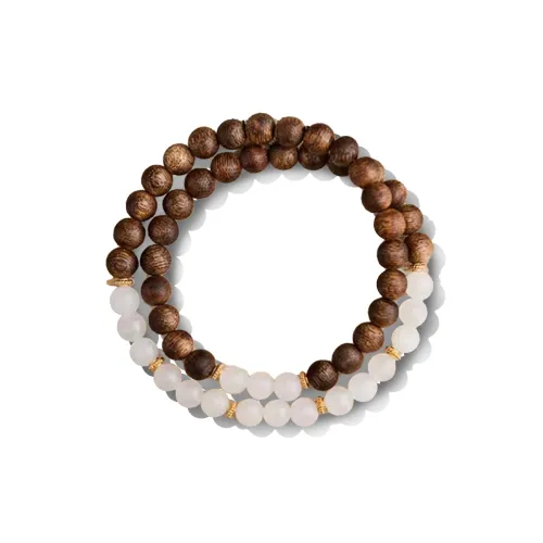 RIXIANGWAN Agarwood Bracelets Unisex