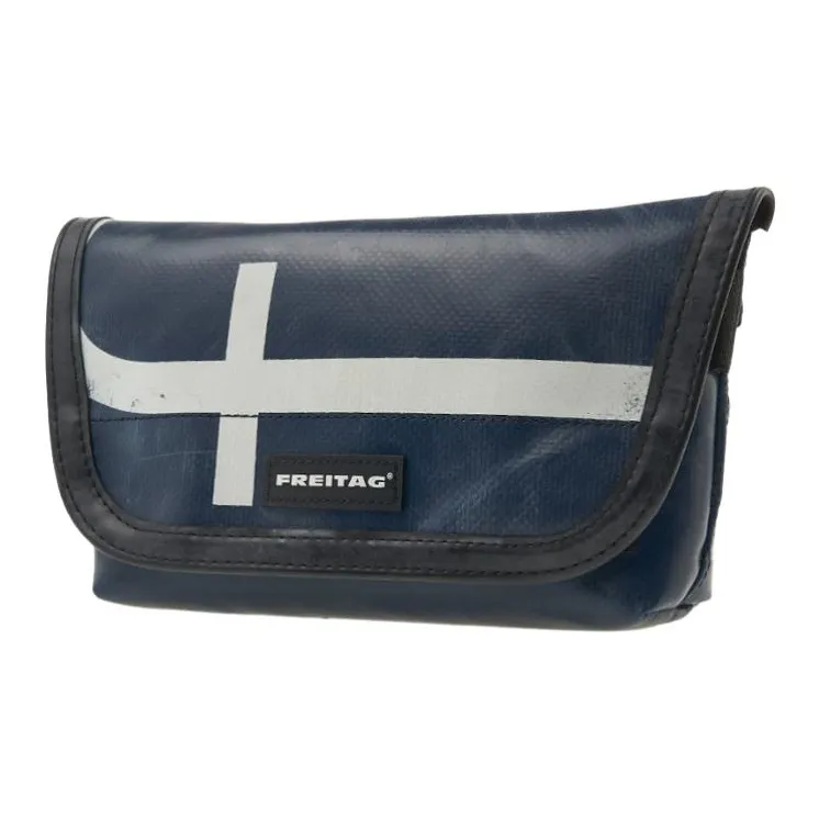 FREITAG F40 JAMIE Polyester Messenger Bag Crossbody Bag Shoulder Bag Unisex Marine Blue & White-1