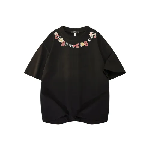 WAYNEXZAVIER T Shirts Men Apricot