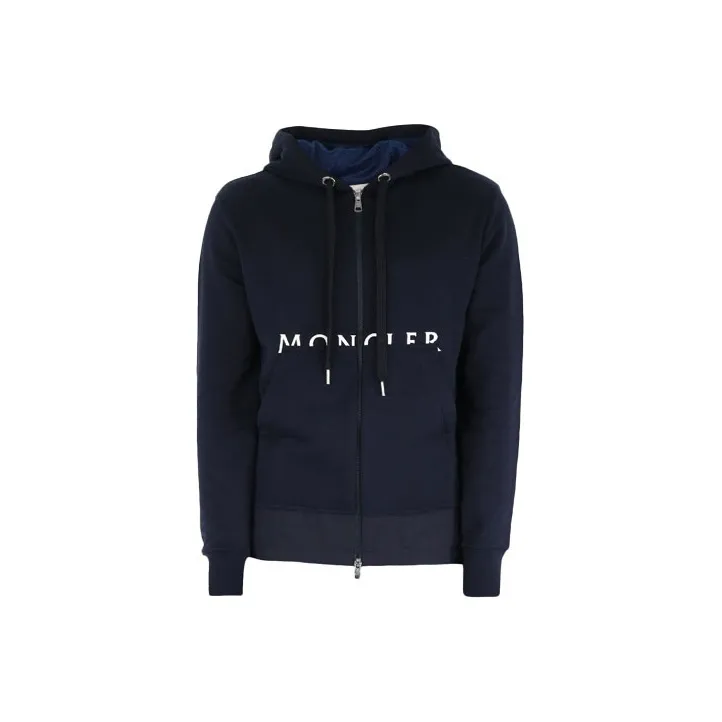 Moncler FW21 Sweatshirts Men Navy Blue-0