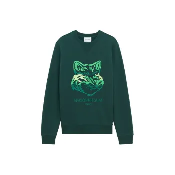 Maison Kitsune Sweatshirts Men Green