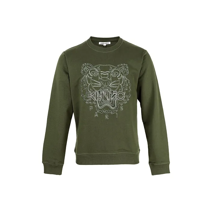 KENZO Sweatshirts Men Green-0
