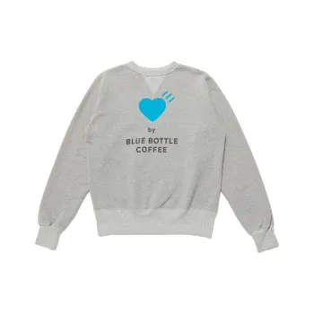 HUMAN MADE x BLUE BOTTLE COFFEE Sweatshirt Men's Gray