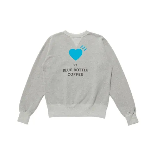 HUMAN MADE x BLUE BOTTLE COFFEE Sweatshirt Men's Gray