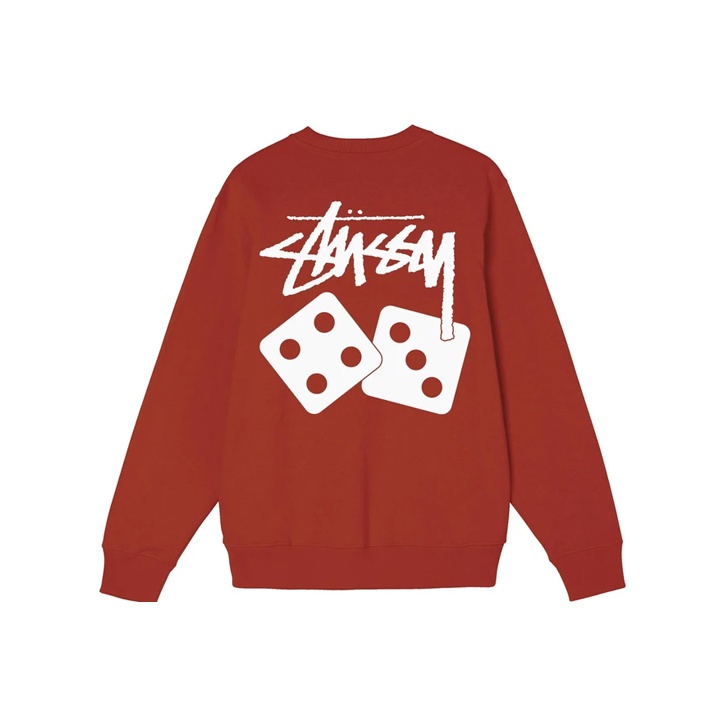 【STUSSY】25ss DICE CREW PIGMENT DYED スウェットシャツ Dice Crew Pigment Dyed – Yellow | Sweats | Stüssy