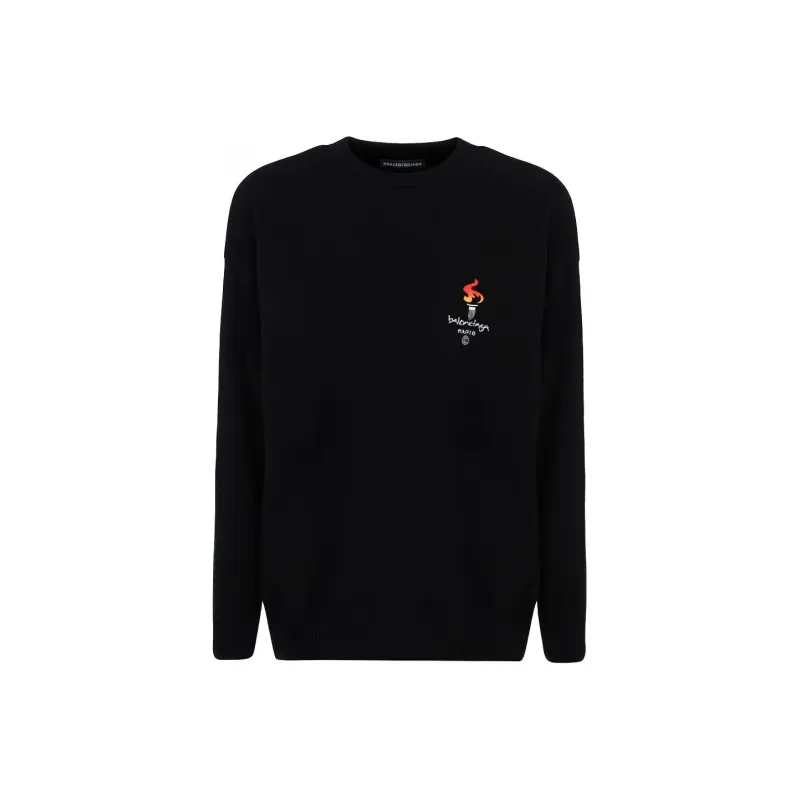 Balenciaga Paris Crewneck Sweater-0