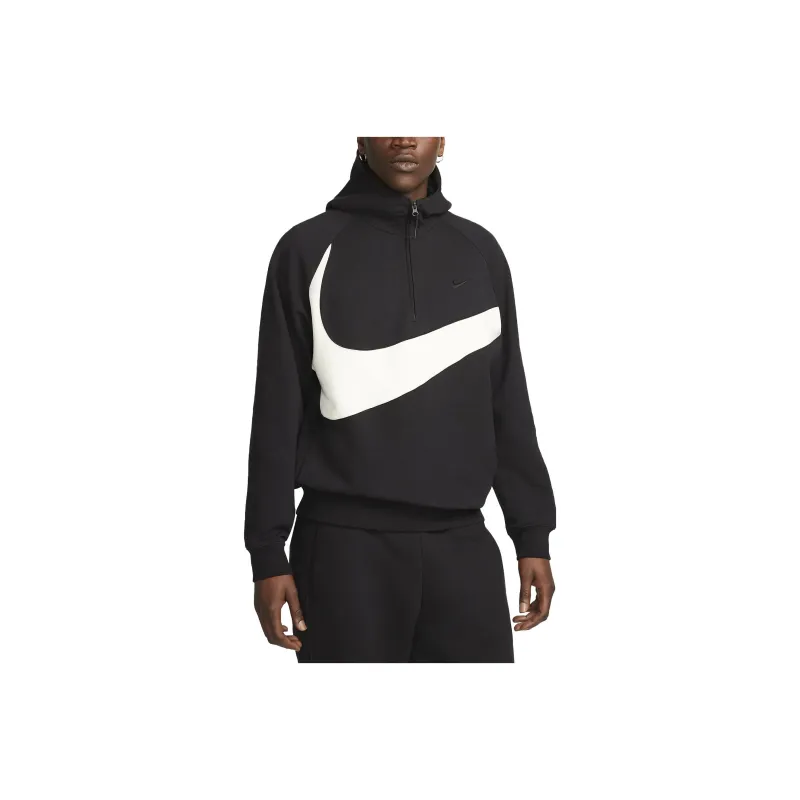 Nike Swoosh Men's 1/2 Zip Fleece Hoodie-0