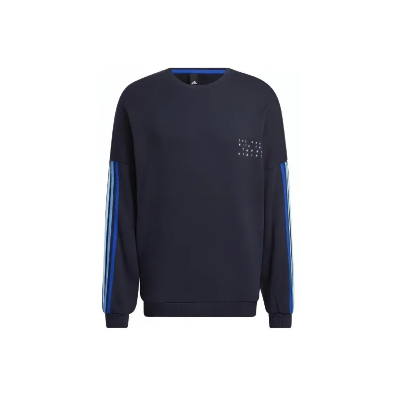 Adidas Sweatshirts Men Dark Blue-0