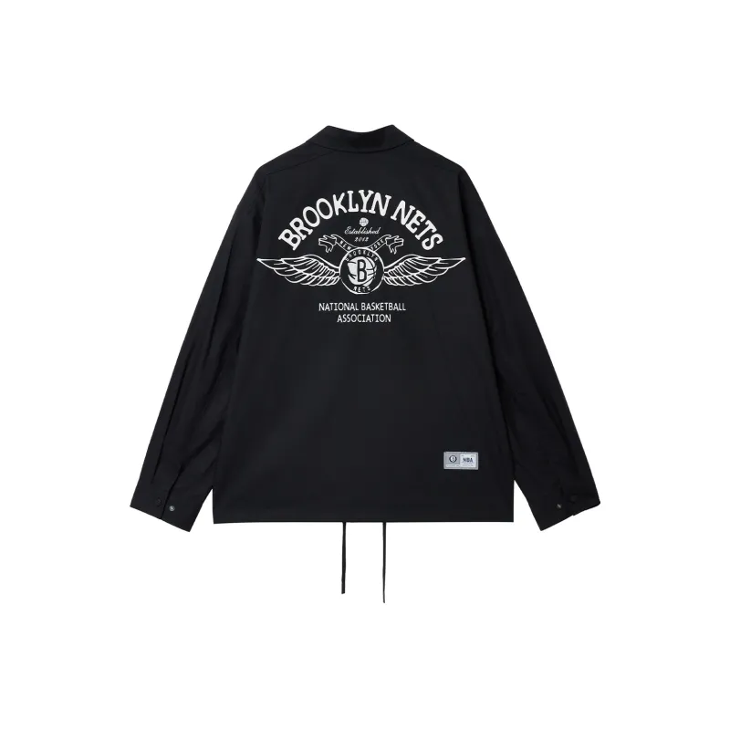JACK JONES· x NBA Jacket Men's E43 Pure Black-0