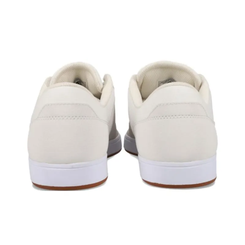 DC Shoes Crisis Breathable Low Top Skateboard Shoes Unisex White-3