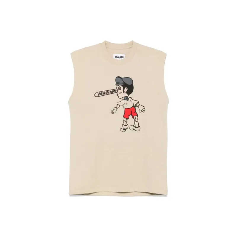 Magliano Mascotte Graphic Printed Tank Top-0