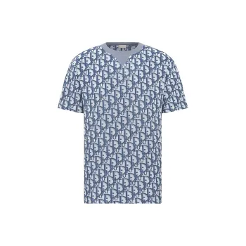 DIOR T Shirts Men Blue