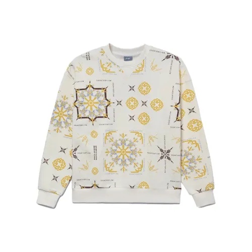 LiNing CF Journey Series Sweatshirt Unisex Ecru