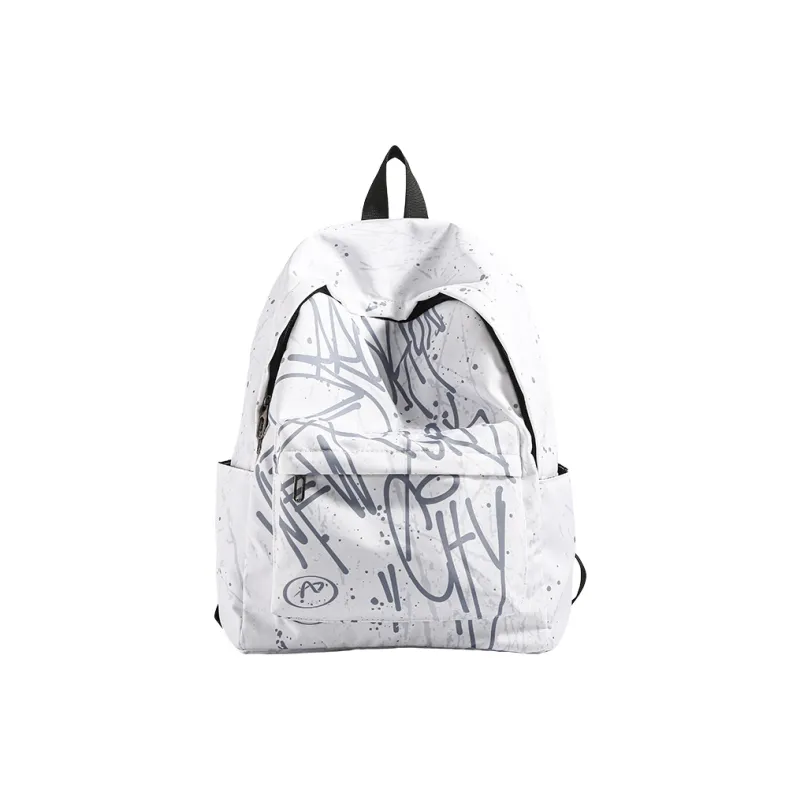Versman Waterproof Cloth Backpack Medium Size Women's Pink/Blue/Gray-14