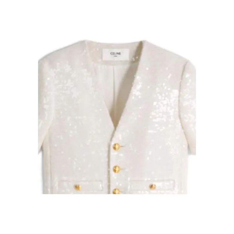 CELINE Jackets Women's White-4