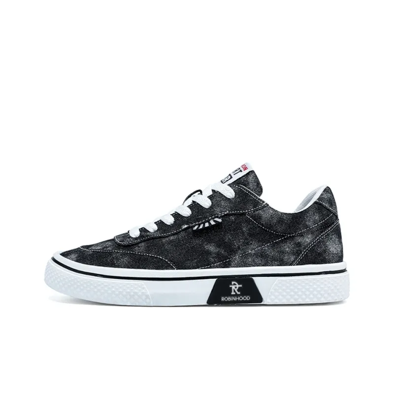ROBINHOOD Coverage Slip Resistant Cushioning Abrasion Resistant Impact Resistance Low Top Skateboard Shoes Men's-1