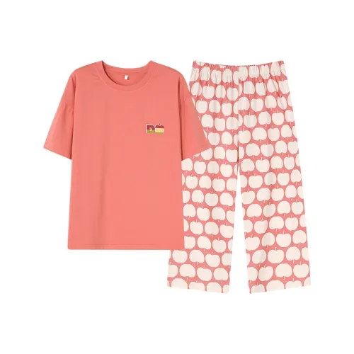FENTENGCARE Pajama Set Women's Coral