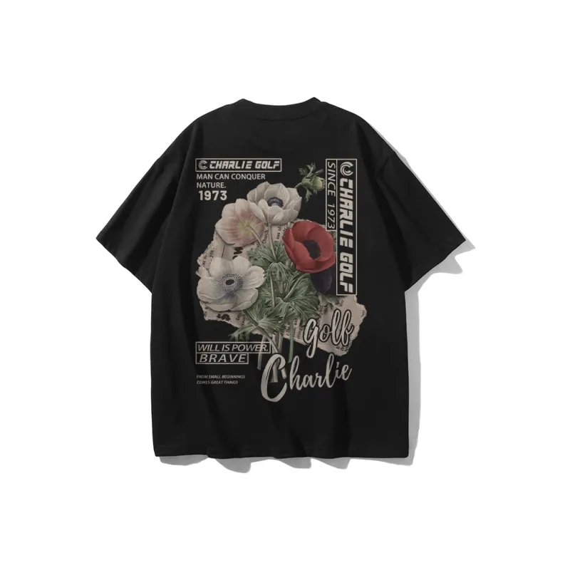 CHARLIE GOLF T-Shirt Unisex Black-0