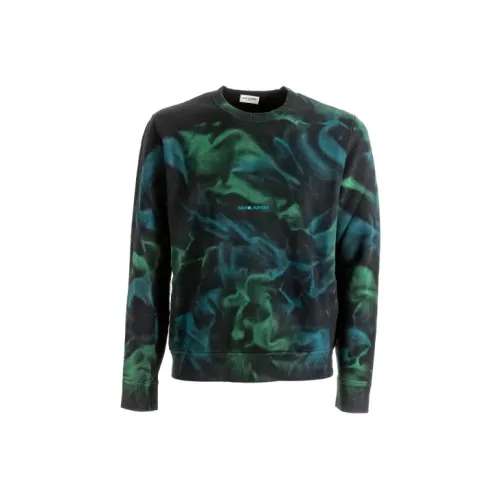 SAINT LAURENT Sweatshirts Men Green