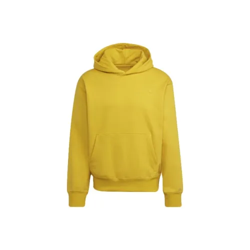 Adidas Originals Blue Version Collection Sweatshirts Unisex Yellow