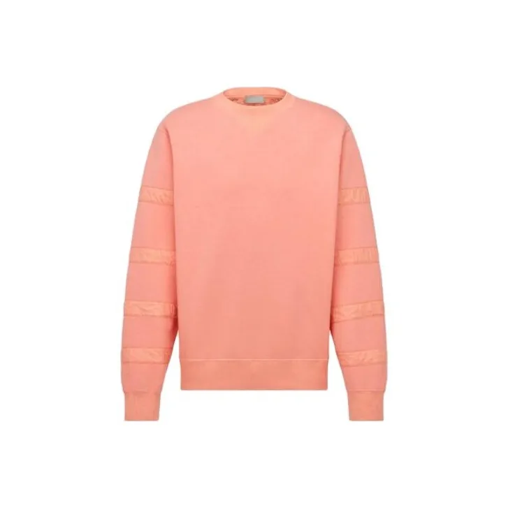 DIOR Oblique Striped Crewneck Sweatshirt-0