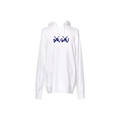 KAWS X Sacai Flock Print Sweatshirt