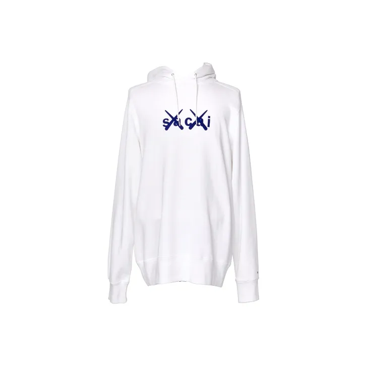 KAWS X Sacai Flock Print Sweatshirt-3
