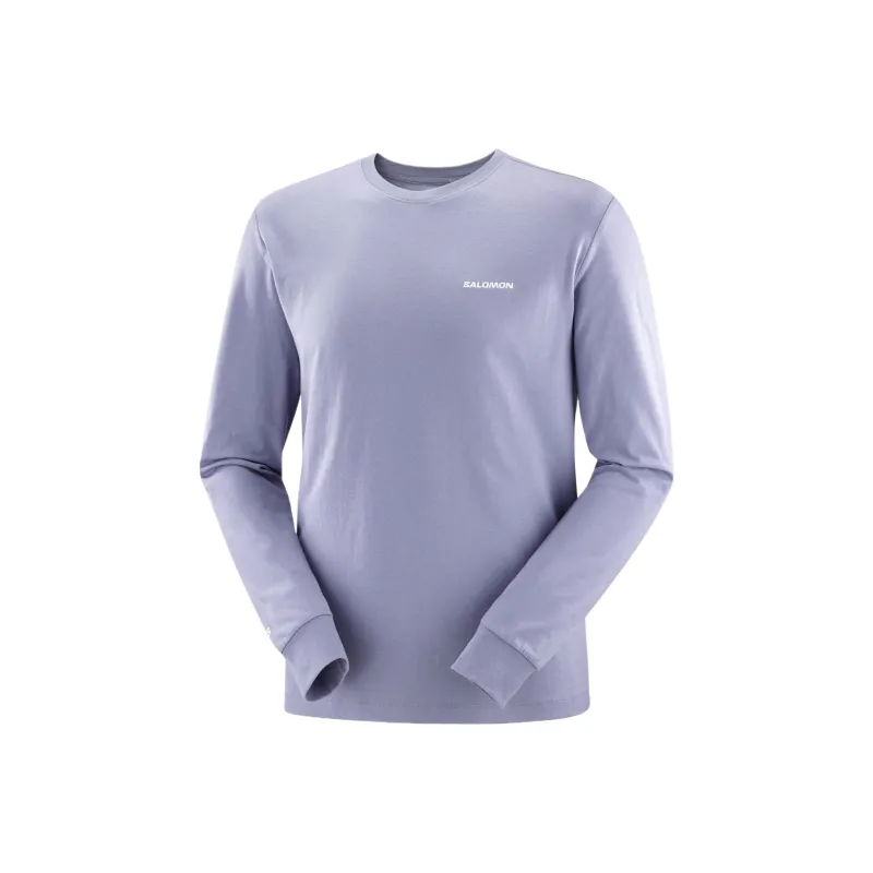 SALOMON T Shirts Men Purple-0