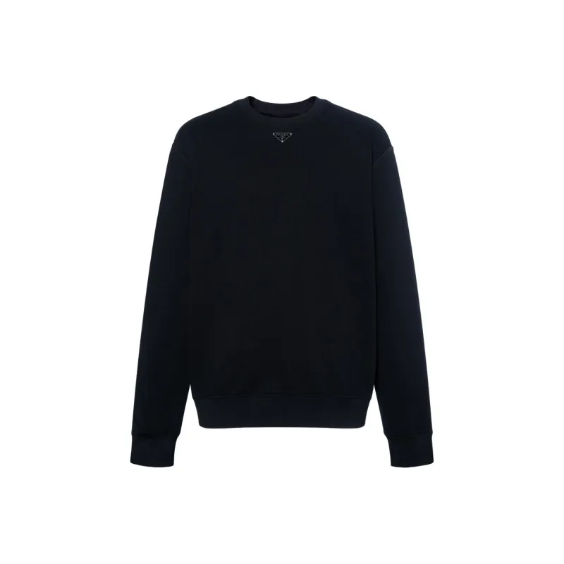 PRADA Sweatshirts Men Black-0