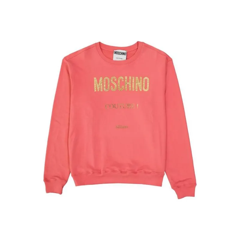 MOSCHINO Sweatshirts Men Orange-0