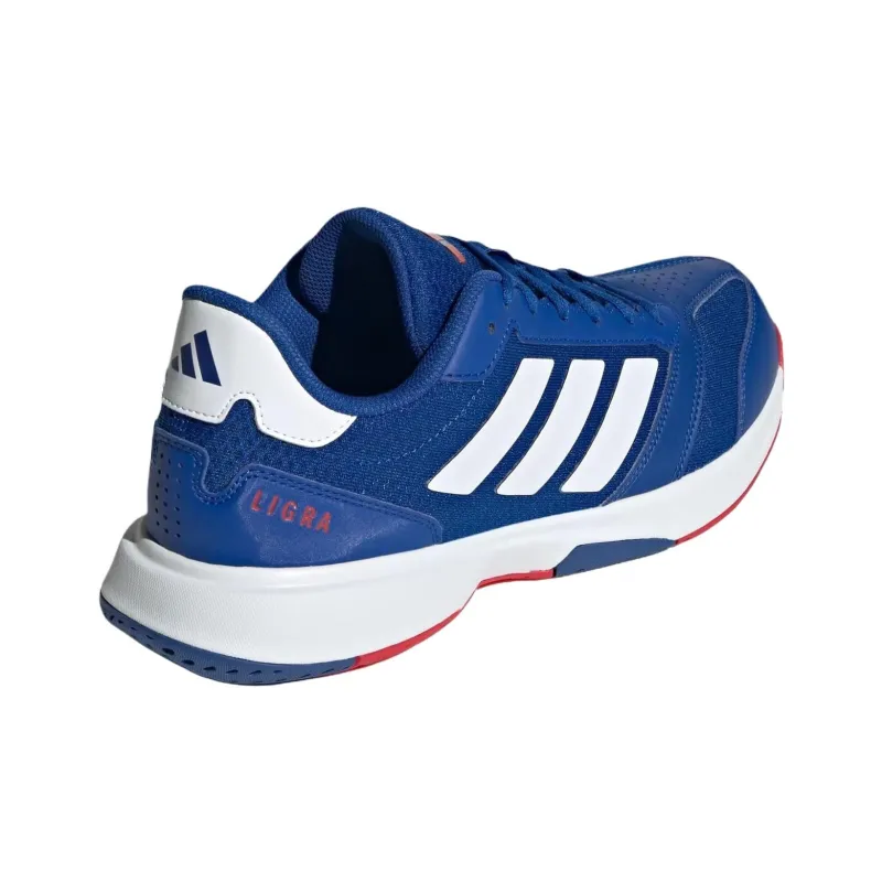 Adidas Ligra 8 Breathable Low Top Training Shoes Men's Blue-3