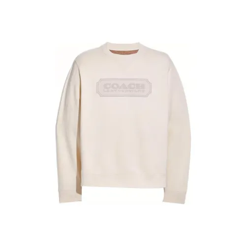 COACH FW21 Sweatshirt Men's White